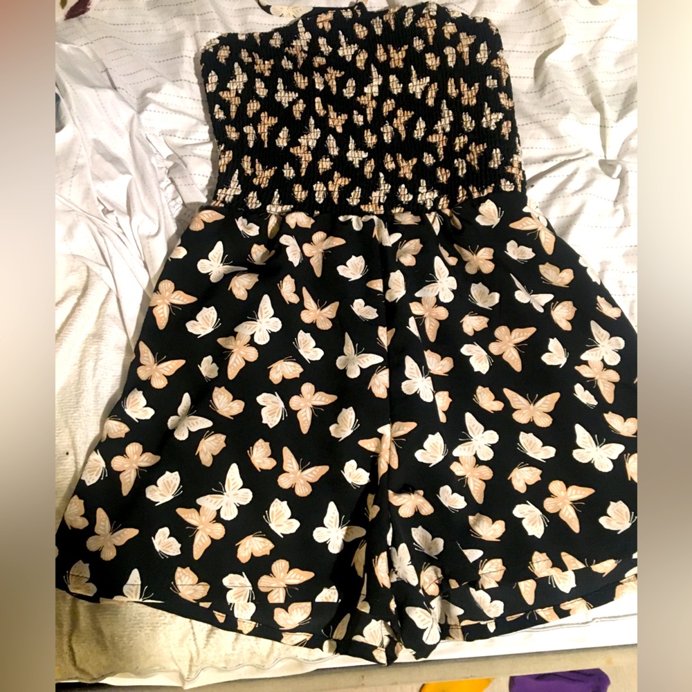 Lily Rose Butterfly Romper